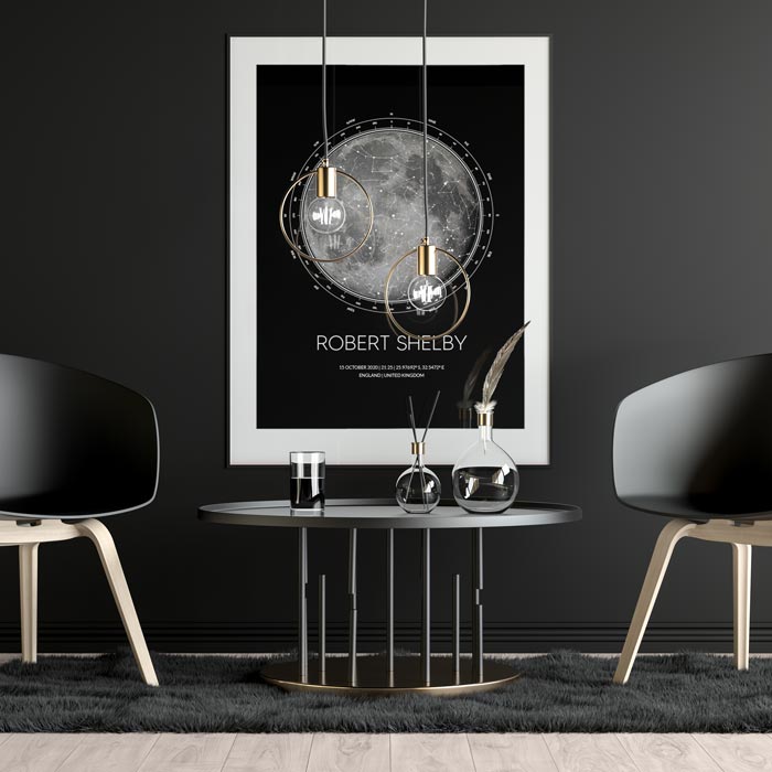 custom star maps with moon best gifts
