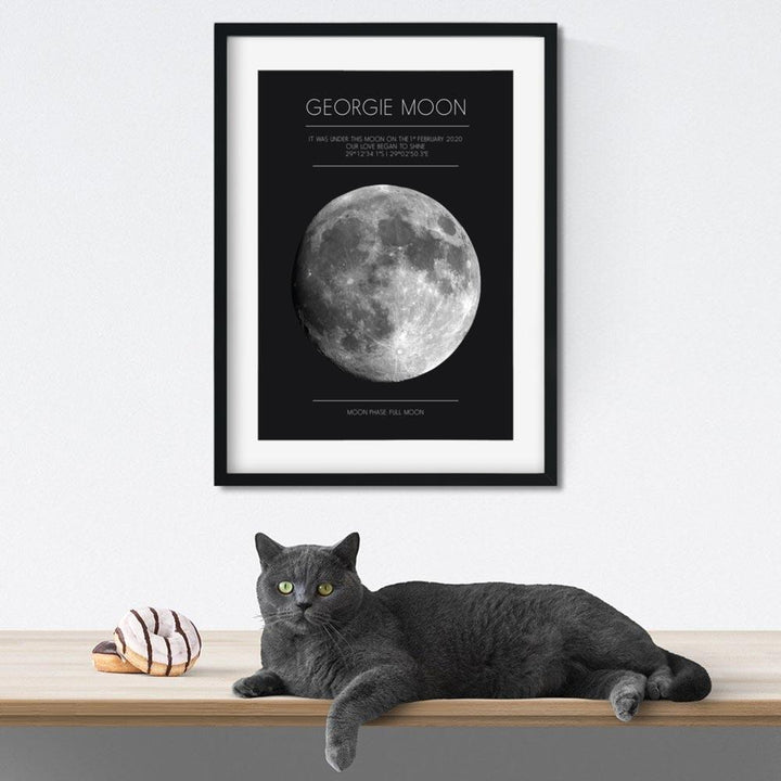PERSONALISED MOON PHASE - UNDER THIS MOON | MM2 - Georgie & Moon