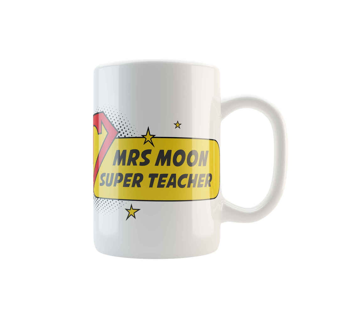 MUG | TEACHER - SUPER HERO TEACHER - Georgie & Moon