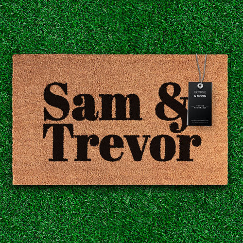 Personalised Doormat Names