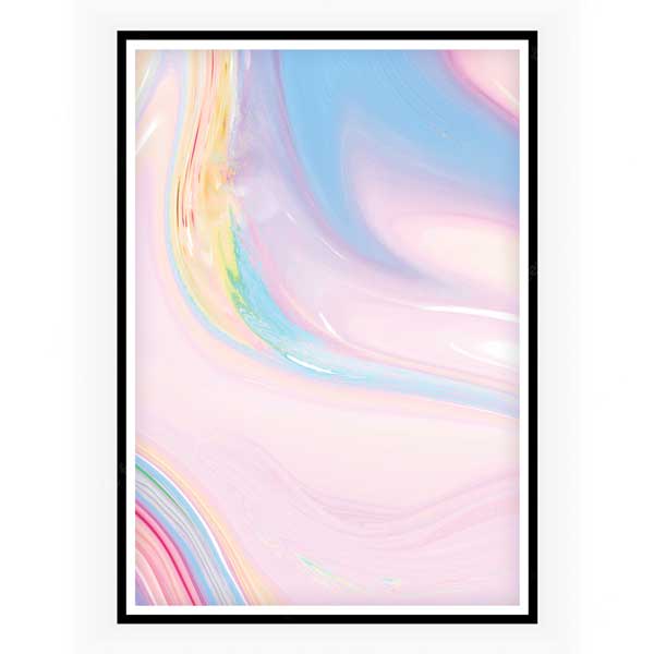 Pastel Swirl | Wall Art