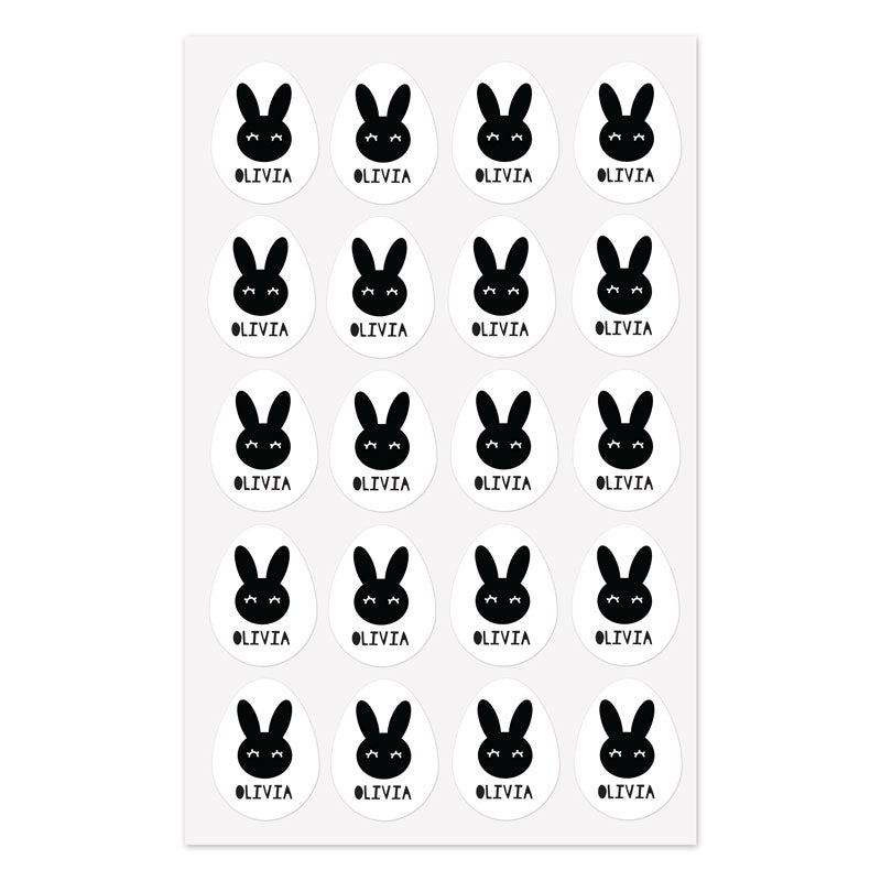 Personalised Easter Stickers