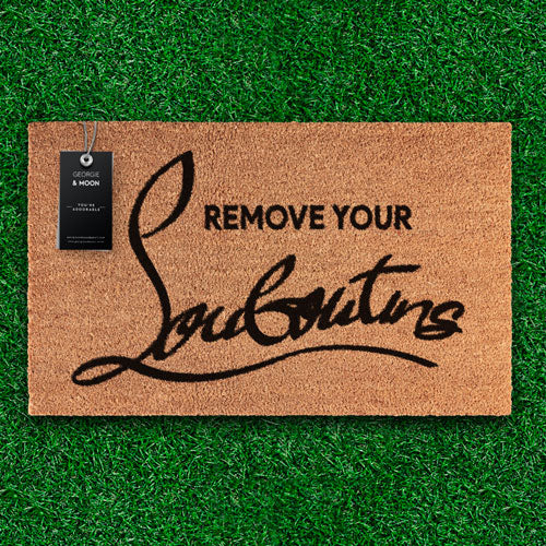 Remove Your Louboutin Doormat