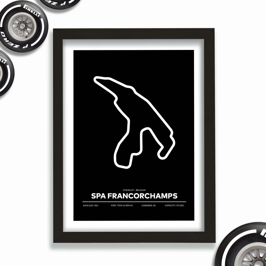 Formula Spa Francorchamps Poster