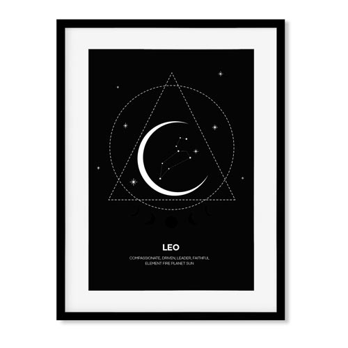 Zodiac Star Sign Poster | 009