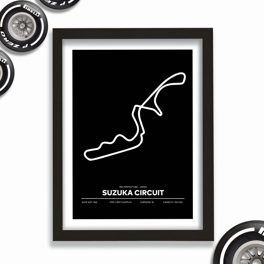 Formula Suzuka Circuit Poster