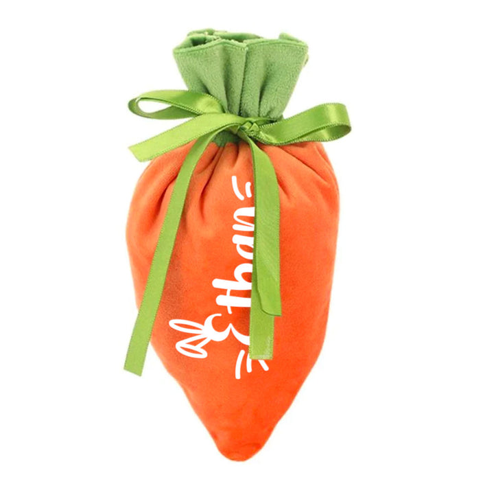 Velvet Easter Carrot Gift Bags