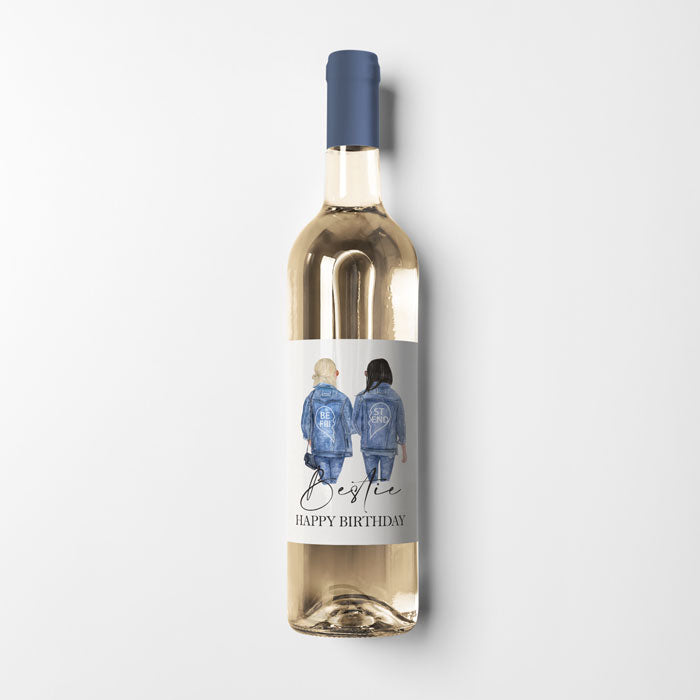 Personalised Wine Label | Bridesmaid