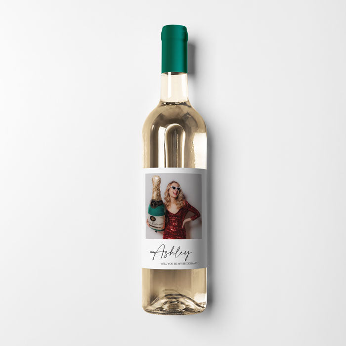 Personalised Wine Label | Bridesmaid